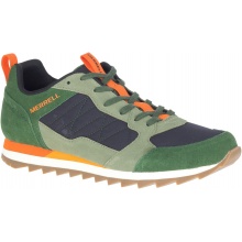 Merrell Sneaker Alpine Retro (Everyday Shoes, Mesh) Green Men